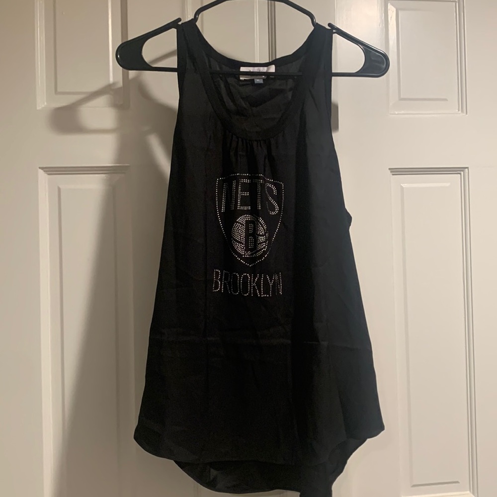 NBA New York Nets Women’s Razor Back Top